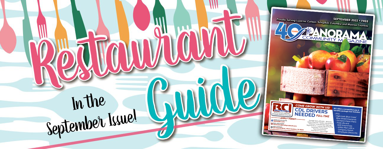 Restaurant Guide in the September Issue